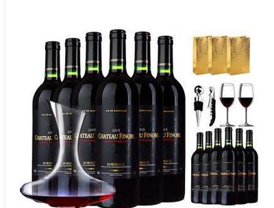 法國波爾多AOC 原瓶進口紅酒 芙諾蘭干紅葡萄酒整箱進口清關(guān)